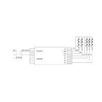 Ledstrip controller | RGB+CCT | Draadloze bediening | Mi-light