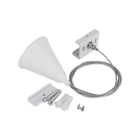 3-fase rail pendelset | Incl plafondkap | 1,5 meter | Wit