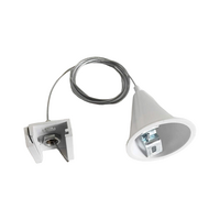 3-fase rail pendelset | Incl plafondkap | 1,5 meter | Wit