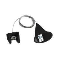 3-fase rail pendelset | Incl plafondkap | 1,5 meter | Zwart