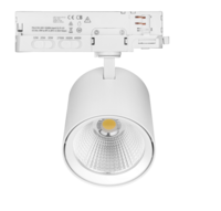 3-fase dimbare railspot | 10-20-30W | CCT-switch | Wit