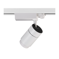 3-fase dimbare railspot 30W | 4000K | Zoomable 15-60&deg; | Wit
