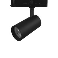 3-fase railspot 30W | 3000K | Zwart | Powergear