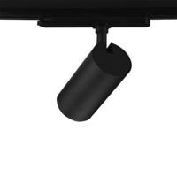 3-fase railspot 40W | 3000K | Zwart | Powergear