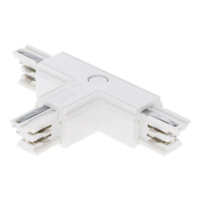 3-fase rail T-connector | Links-1 | Wit