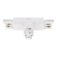 3-fase rail T-connector | Rechts-2 | Wit