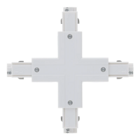 3-fase rail X-connector | Wit