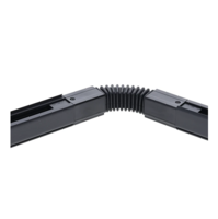 3-fase rail flexibele connector | Zwart