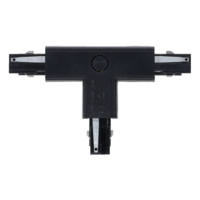 3-fase rail T-connector | Links-2 | Zwart
