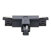3-fase rail T-connector | Rechts-2 | Zwart