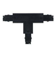 3-fase rail T-connector | Rechts-2 | Zwart
