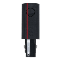 3-fase rail voedingsconnector | Links | Zwart