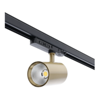 3-Phasen dimmbarer Schienenstrahler Rosalin | 10-20-30W | CCT-switch | Messing