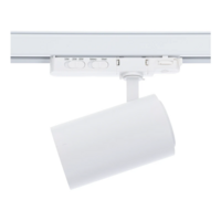 3-Phasen dimmbarer Schienenstrahler Rosalin | FOOD | 10-20-30W | CCT-switch | Wei&szlig;