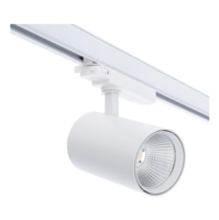 3-Phasen dimmbarer Schienenstrahler Rosalin | FOOD | 10-20-30W | CCT-switch | Wei&szlig;