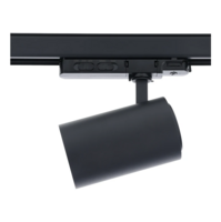 3-Phasen dimmbarer Schienenstrahler Rosalin | FOOD | 10-20-30W | CCT-switch | Schwarz