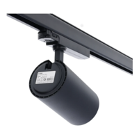 3-Phasen dimmbarer Schienenstrahler Rosalin | FOOD | 10-20-30W | CCT-switch | Schwarz