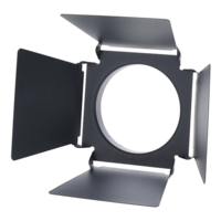 3-fase theaterkleppen railspot Rosalin | Zwart