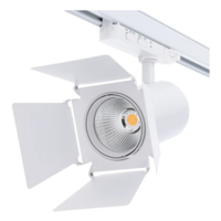 3-fase theaterkleppen railspot Rosalin | Wit