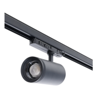 3-fase railspot | Zoomfunctie | 20-25-30W | CCT-switch | Zwart