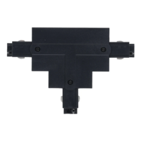 3-Phasen Einbauschiene T-Verbinder | Links-2 | Schwarz