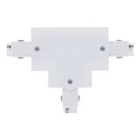 3-fase inbouwrail T-connector | Rechts-1 | Wit