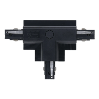 3-Phasen Einbauschiene T-Verbinder | Rechts-1 | Schwarz