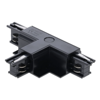 3-Phasen Einbauschiene T-Verbinder | Rechts-1 | Schwarz