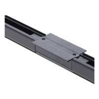 3-Phasen Einbauschiene I-Verbinder | mit Einspeisung | Schwarz