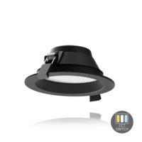 Led downlight Ortho | &Oslash;120 | 12W | CCT-switch | Zwart