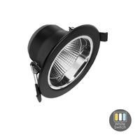 Led downlight Sia | &Oslash;90 | 9W | CCT-switch | Zwart