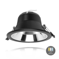 Led downlight Sia | &Oslash;120 | 11W | CCT-switch | Zwart