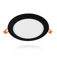 Led downlight Umbriel | &Oslash;205 | 18W | 3000K | Zwart