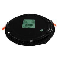 Led downlight Umbriel | &Oslash;205 | 18W | 3000K | Zwart