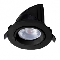 Led downlight kantelbaar | &Oslash;145 | 30W | CCT-switch | Zwart