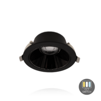 Led downlight Kerber | &Oslash;75mm | 7W | CCT-switch | Zwart
