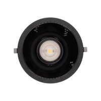 Led downlight Kerber | &Oslash;100mm | 10W | CCT-switch | Zwart