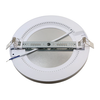 Led downlight in/opbouw | &Oslash;220 | 15W | CCT-switch | Dimbaar | Met sensor