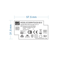 Led driver | Dimbaar | 250mA | 10W | Voor Sia &amp; Ortho