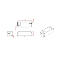 Led driver | Dimbaar | 250mA | 10W | Voor Sia &amp; Ortho