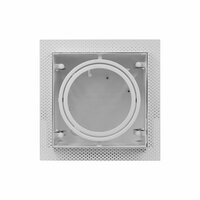 LED Recessed Spotlight Housing &ndash; 1x AR111 White | Trimless