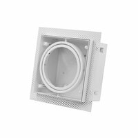 LED Recessed Spotlight Housing &ndash; 1x AR111 White | Trimless