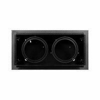 LED Recessed Spotlight Housing &ndash; 2x AR111 Black | Trimless