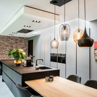 LED Einbauspot-Geh&auml;use &ndash; 2x AR111 Wei&szlig; | Aufliegender Rahmen