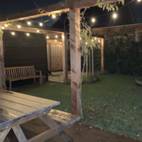 E27 LED Lampe | 2W | 2650K | Milchwei&szlig;e Abdeckung | &Oslash;45 | Geeignet f&uuml;r Festoonkabel