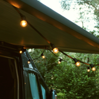 E27 LED Lampe | 0,7W | 2000K | LED auf langen St&auml;bchen | Geeignet f&uuml;r Festoonkabel