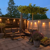 E27 Filamentlampe | 0,6W | 2650K | U-Bogen-Filament | Geeignet f&uuml;r Festoonkabel