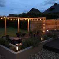 E27 dimmbare Filamentlampe | 3W | 2650K | Dreiecksfilament | Geeignet f&uuml;r Festoonkabel