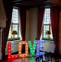 E27 farbige LED Lampe | 4 Farben | Rot/Gelb/Gr&uuml;n/Blau | &Oslash;45 | Geeignet f&uuml;r Festoonkabel