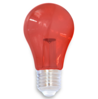 E27 farbige Lampe | 1W | Rot | Mit Linse | &Oslash;60 | Geeignet f&uuml;r Festoonkabel